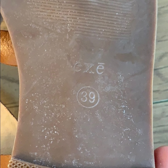 💕x2HP💕Exe Carmen leather crystal sandals - Picture 13 of 14